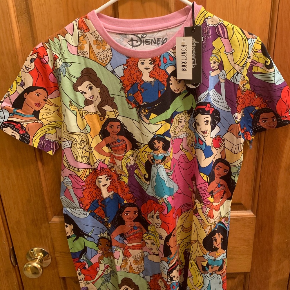 Cakeworthy Disney Princess Allover Print T Shirt